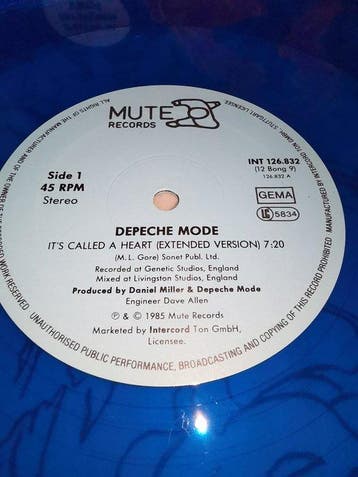 Depeche Mode - Its Called A Heart (Extended) -1st Germany