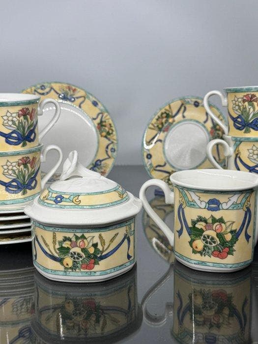 Villeroy & Boch - Koffieservies voor 6 (20) - Citta &, Antiek en Kunst, Antiek | Meubels | Tafels