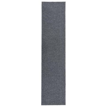vidaXL Droogloopmat 100x450 cm grijs, Huis en Inrichting, Stoffering | Tapijten en Vloerkleden, Verzenden, Nieuw