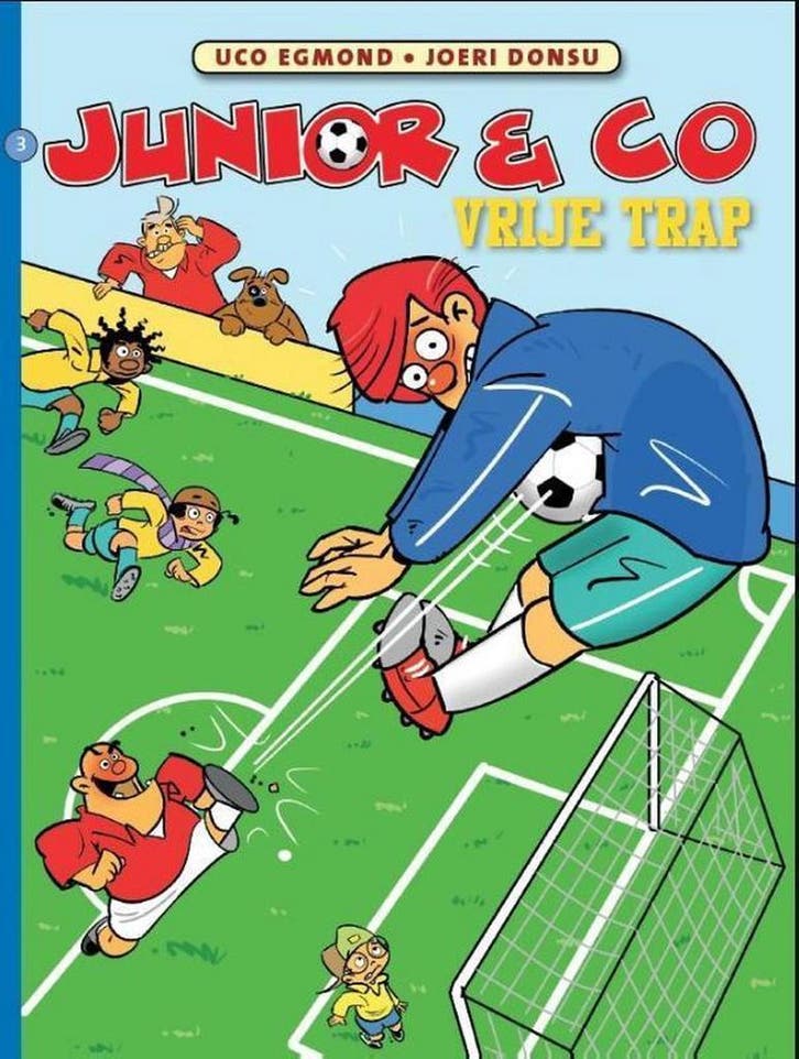 Vrije trap / Junior & Co / 3 9789462801158 Joeri Donsu, Boeken, Stripverhalen, Zo goed als nieuw, Verzenden