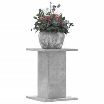 vidaXL Plantenstandaards 2 st 30x30x40 cm bewerkt hout, Verzenden, Nieuw