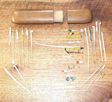 Onbekend - Jouet Jeu de jonchets, Mikado - 1800-1850 -