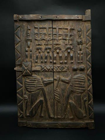 Sculpture dogon - sculptuur - Dogon-poort - Dogon - Mali