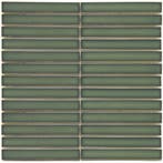 Wand Mozaïek Tegels Kitkat Factory Keramiek Donkergroen -.., Nieuw, Ophalen of Verzenden, 20 tot 40 cm, 10 m² of meer