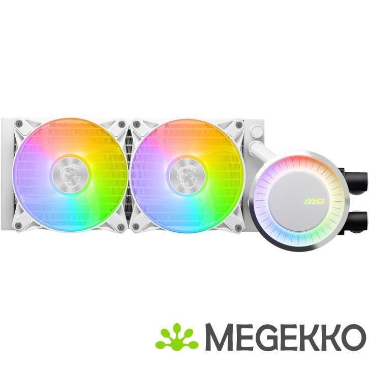 MSI MAG CoreLiquid E240 White, Computers en Software, Computerkoelers, Nieuw, Verzenden