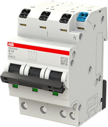 ABB SNX203-B16 Disjoncteur 3 Pôles+N 16A Courbe B -, Verzenden