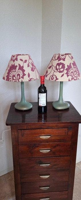 IKEA - Lampe de table (2) - Type B0226 - Céramique - Capuche