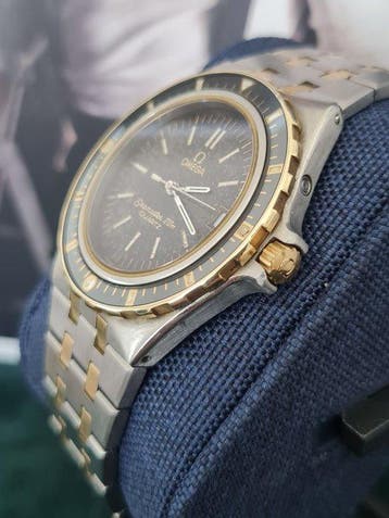 Omega - Jaques Mayol seamaster 120m gold&steel - 396.090 -