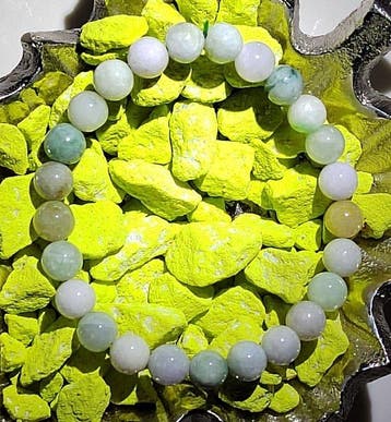 Jadeita armband - hoogwaardig - 113,55 ct- 22.71 g, Verzamelen