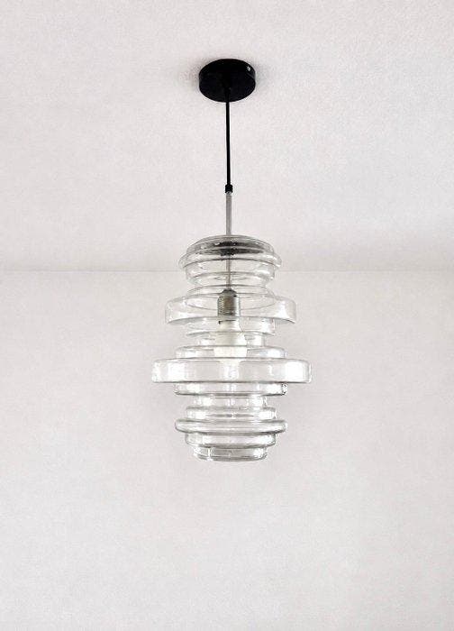 Limburg Glashütte - Lampe - P917 - fait main - rarement, Antiquités & Art, Antiquités | Éclairage