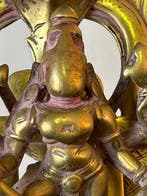 Mahishasuramardini - Brons - India - 18e-19e eeuw, Antiek en Kunst