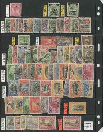 Libéria - COTE +1500 - Liberia - Issu dun stock marchand,