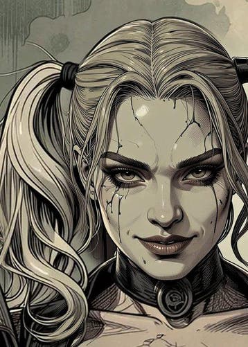 Jacob Hitt - does Harley Quinn w/COA XXL