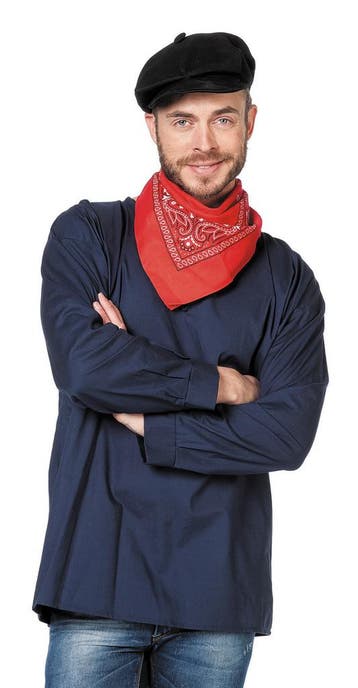 Boerenkiel Heren Blauw, Vêtements | Hommes, Costumes de carnaval & Vêtements de fête, Verzenden