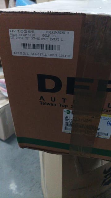 Koplamp VW Golf V H7/H7 | Tweede kansje | OP = OP, Verzenden, Nieuw, Volkswagen