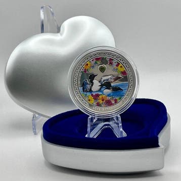 Niue. 2 Dollars Niue 2026 – Great Northern Diver – 1 oz