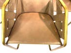 Henge - Massimo Castagna - Stoel (3) - Messing, Leder -