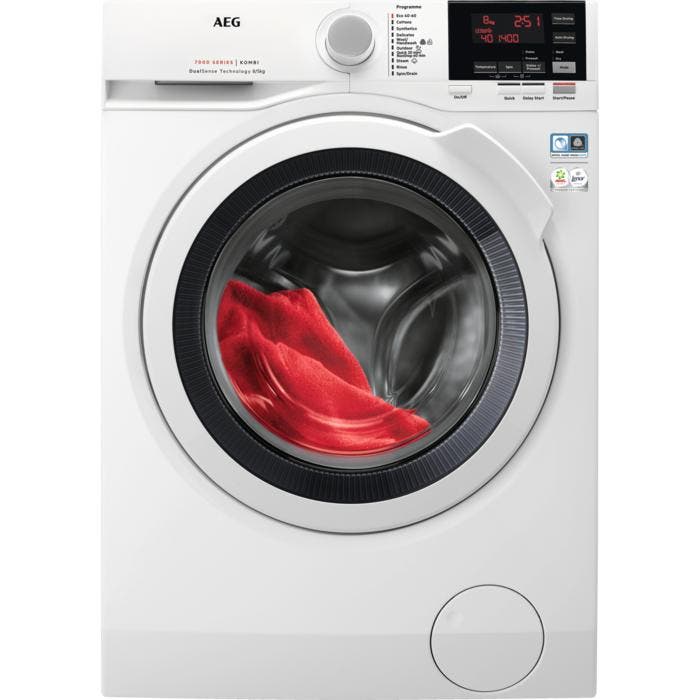 AEG L7WBG851R - Was-droogcombinatie - 8 kg wassen - 5 kg, Electroménager, Lave-linges séchants, Enlèvement ou Envoi
