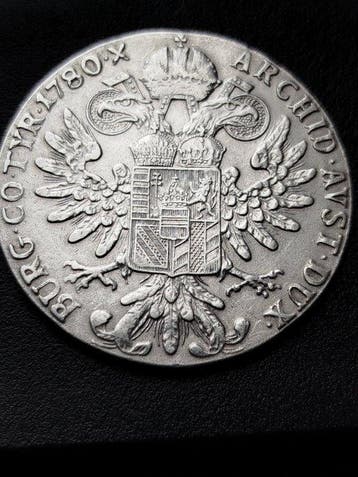 Autriche. Marie-Thérèse. Thaler (taler) 1780 / Restrike, Timbres & Monnaies