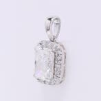 Zonder minimumprijs - Hanger - 14 karaat Witgoud - 2.22ct.