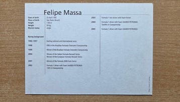 Felipe Massa - Fancard