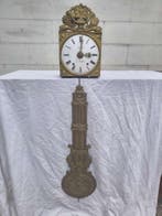 Horloge murale - Laiton - 1800-1850, Antiquités & Art, Antiquités | Horloges