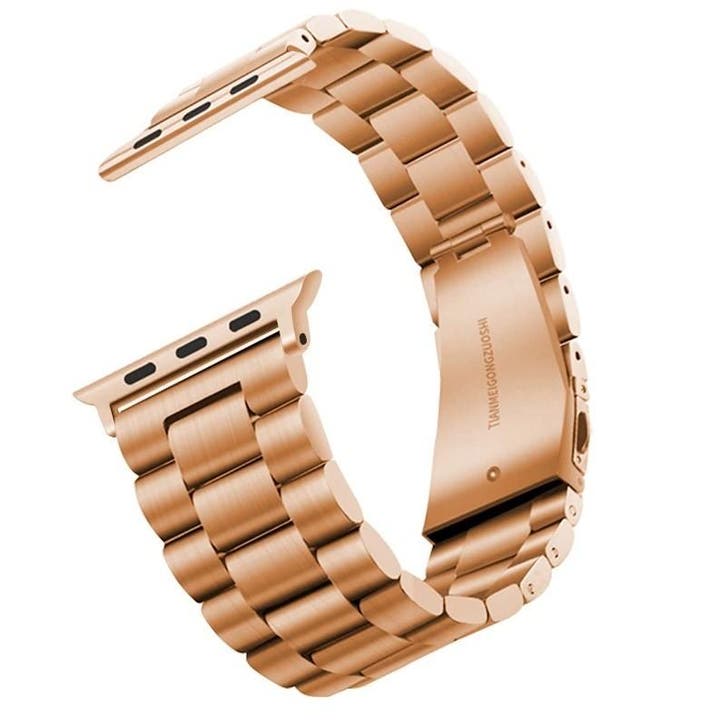 DrPhone RSV7 Armband - Roestvrij Staal – Geschikt voor iOS, Handtassen en Accessoires, Smartwatches, Nieuw, Verzenden