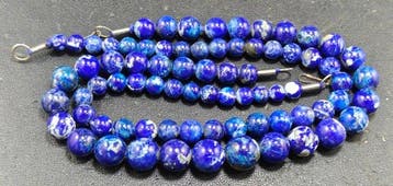 Natuurlijke lapis lazuli edelsteen kralen Kettingen -