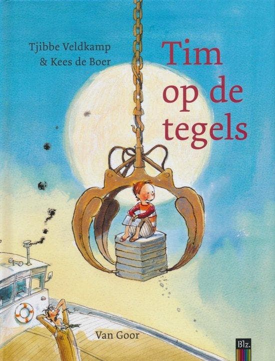Tim op de tegels 9789000356263 Tjibbe Veldkamp, Boeken, Kinderboeken | Kleuters, Zo goed als nieuw, Verzenden