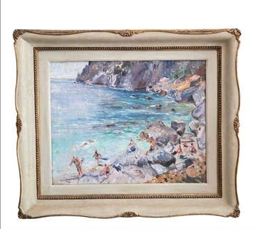 Guido Casciaro (1900-1963) - Bagnanti
