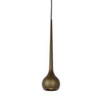 hanglampen Lynea Hanglamp Brons Ø7.5cm, Huis en Inrichting, Lampen | Hanglampen, Verzenden, Nieuw