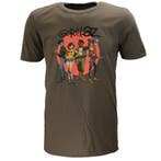 Gorillaz Group Circle Rise T-Shirt - Officiële Merchandise, Nieuw