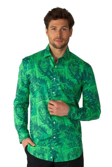 The Joker Overhemd Heren OppoSuits, Verzenden, Nieuw