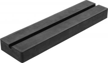 Rubberen pad met groef voor hefplatforms 373x100x35mm, Auto diversen, Autogereedschap, Verzenden, Nieuw