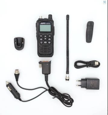 Jopix CB514 27mc portofoon met mobiele adapter, Telecommunicatie, Portofoons en Walkie-talkies, Met broekklem, Nieuw, Ophalen of Verzenden