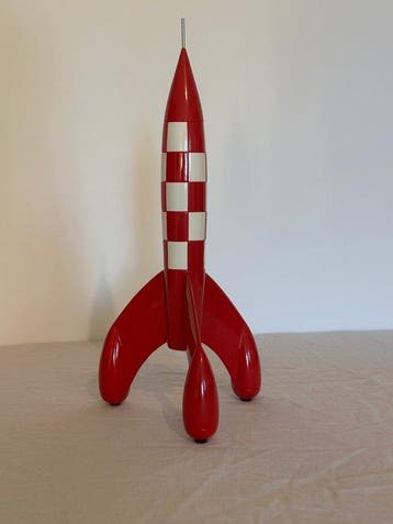 Moulinsart - Tintin - 4 - Fusée 30 cm + Tintin, Milou et, Nieuw