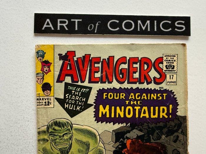 The Avengers #17 - Minotaur, Mole Man, Hulk Appearance - 1, Boeken, Strips | Comics