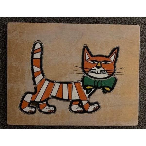 Puzzel Kat met strik, Boeken, Schoolboeken, Verzenden