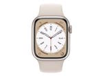 Apple Watch Series 8 - Smartwatch 41mm GPS - Hartslagmonitor, Verzenden, Zo goed als nieuw, Apple