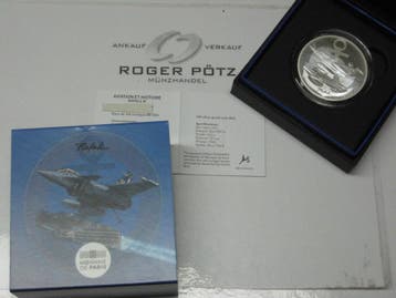 Frankreich 10 Euro 2022 zilver Rafale M Pp zilver, Verzenden