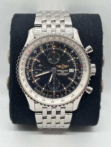Breitling - Navitimer World GMT - A2432212/B726 - Homme -, Nieuw