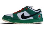 Nike - Dunk Low SB, Heineken - Sneakers - Taille : EU 42.5 -