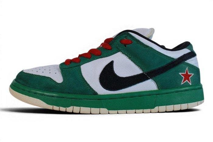 Nike - Dunk Low SB, Heineken - Sneakers - Taille : EU 42.5 -, Vêtements | Hommes, Chaussures
