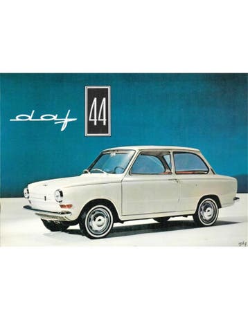1967 DAF 44 BROCHURE FRANS, Ophalen of Verzenden, Nieuw