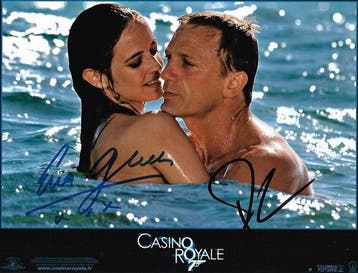 James Bond 007 Casino Royale - Autographed Photo Casino, Nieuw