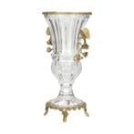 Vaas - Brons, Kristal - Luxury crystal vase, Nieuw