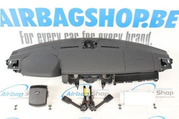 AIRBAG KIT – TABLEAU DE BORD CUIR AVEC COUTURE NOIR RANGE RO, Auto-onderdelen