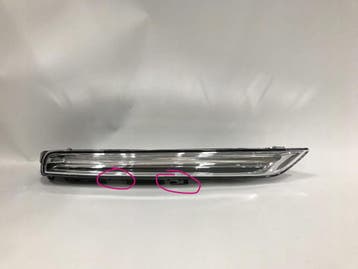 Porsche Cayenne II 7P 2015-2018 LED DRL richtingaanwijzer re, Verzenden, Gebruikt