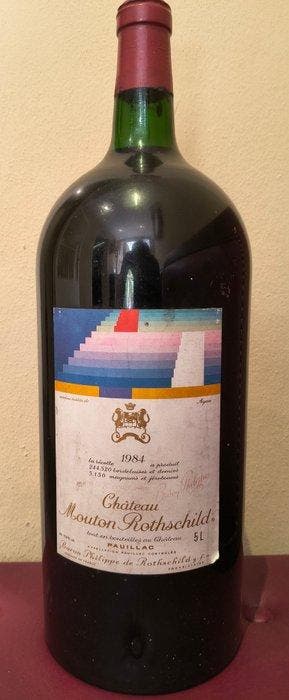 1984 Château Mouton Rothschild - Pauillac 1er Grand Cru, Nieuw