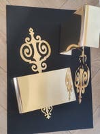 Maison Charles - Applique murale (2) - bronze et laiton -